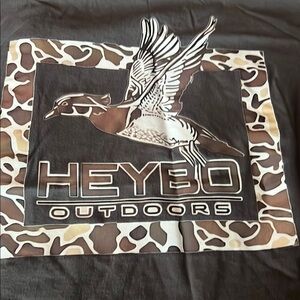Heybo Outdoors Men's Short Sleeve Tee - Black